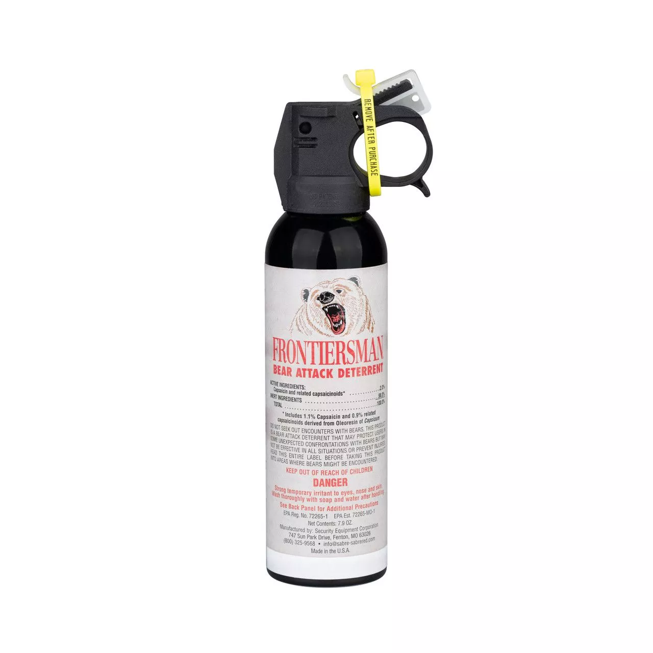 Sabre Frontiersman 7.9 oz Bear Spray Deterrent – FBAD-03