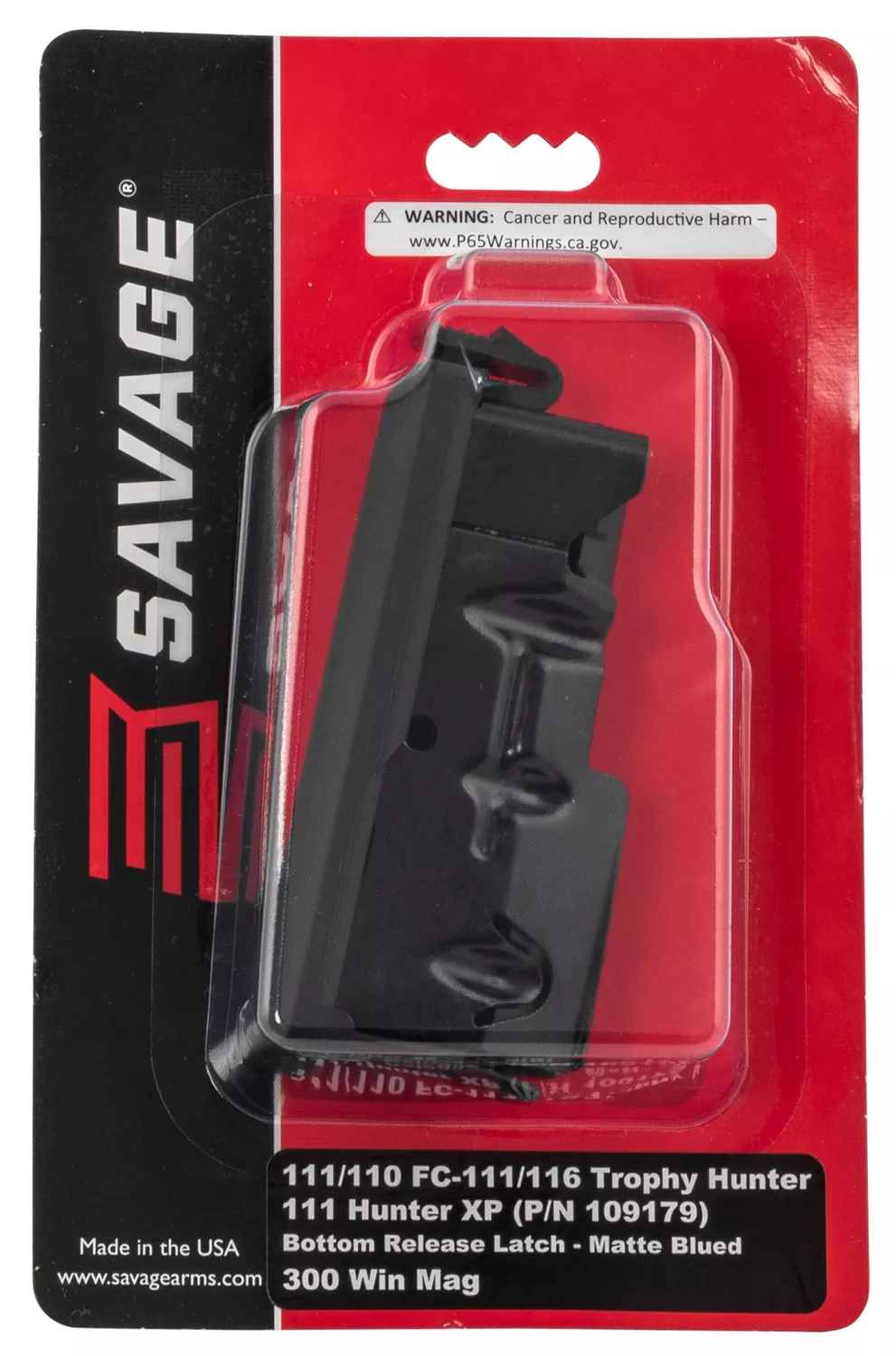 Savage Arms 55254 AxisBlued Detachable 3rd for 375 Ruger 300 Win Mag Savage Axis/Apex/10/110/11/16
