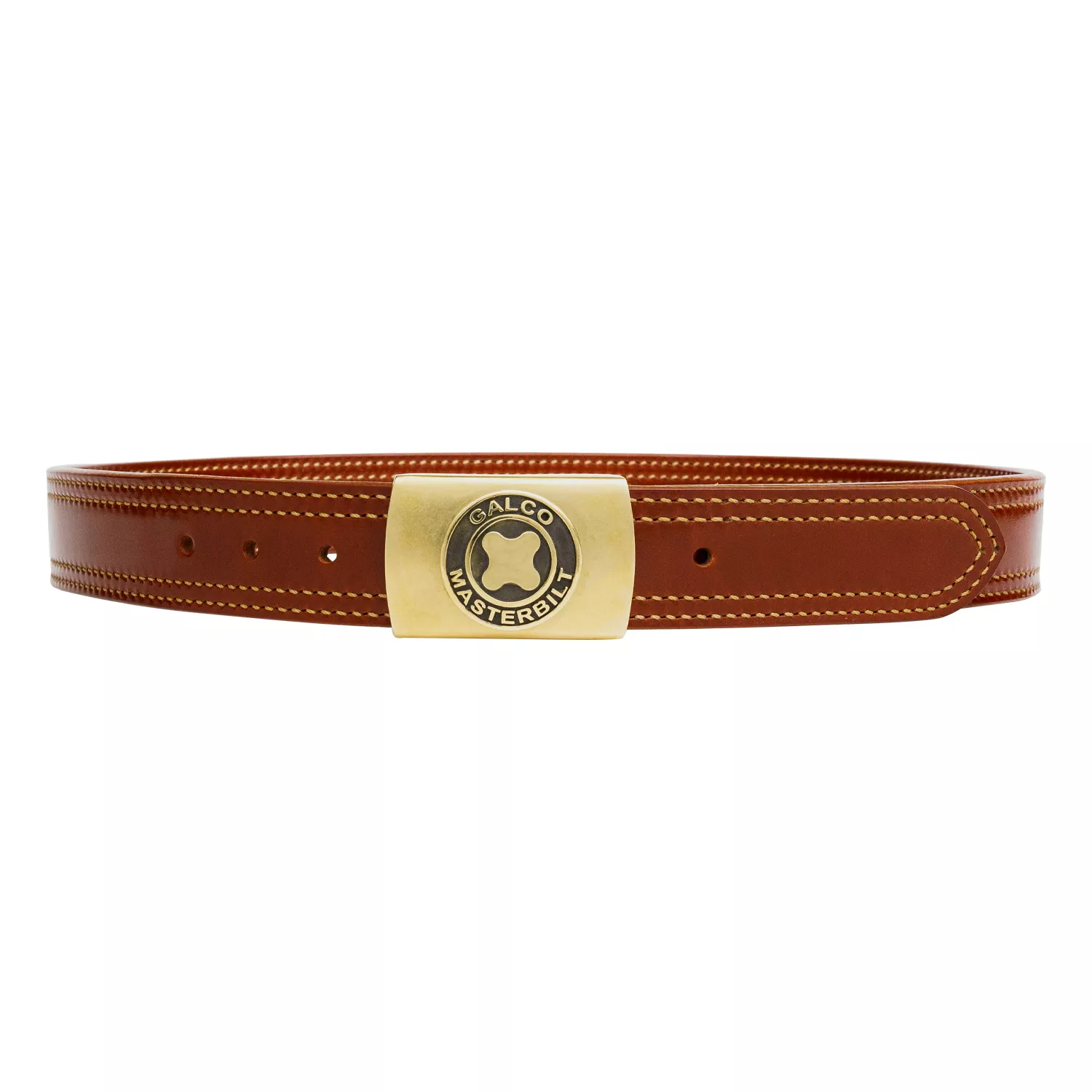 SB30 MASTERBILT FLAT BACK BUCKLE HOLSTER BELT 1 1/2"