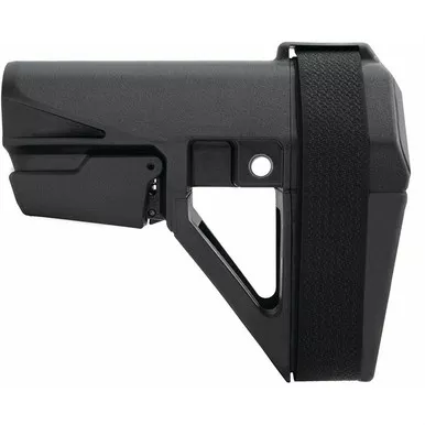 SBA5 5 Position Adjustable Pistol Stabilizing Brace - Black