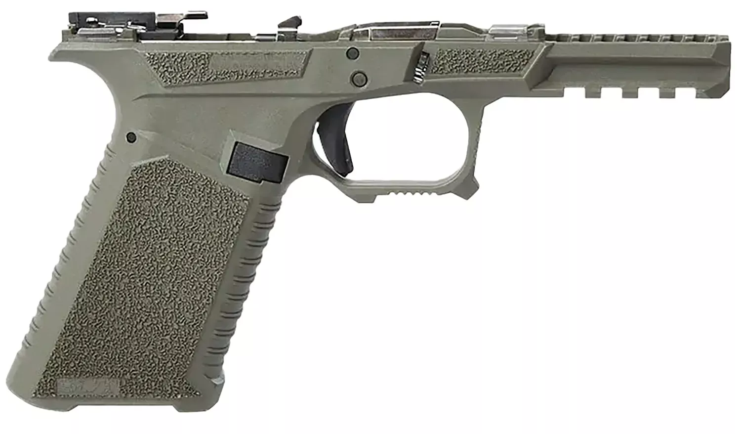Sct Manufacturing 0226010000IB Full Size Compatible W/ Gen 3 17/22/31 OD Green Polymer Frame Aggressive Texture Grip