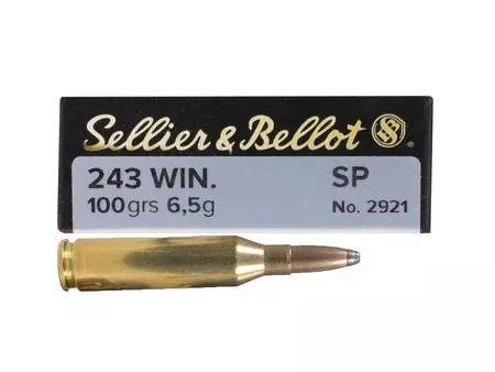 Sellier & Bellot 243 100gr Soft Point