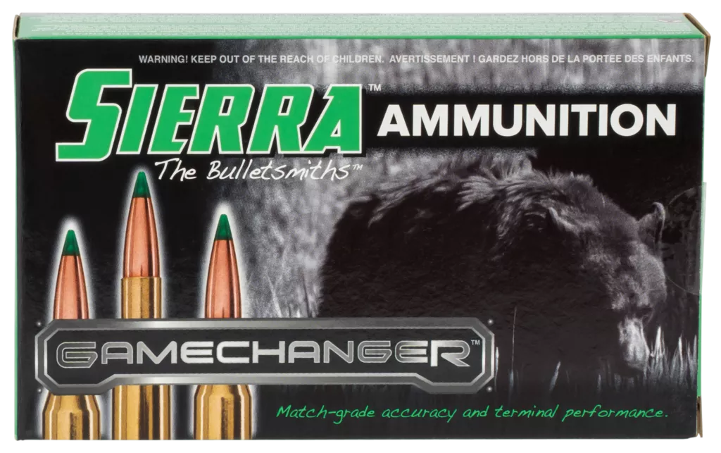 Sierra A466906 GameChanger 30-06 Springfield 165 gr Tipped GameKing Rifle Ammo – 20 Rounds – PONE865