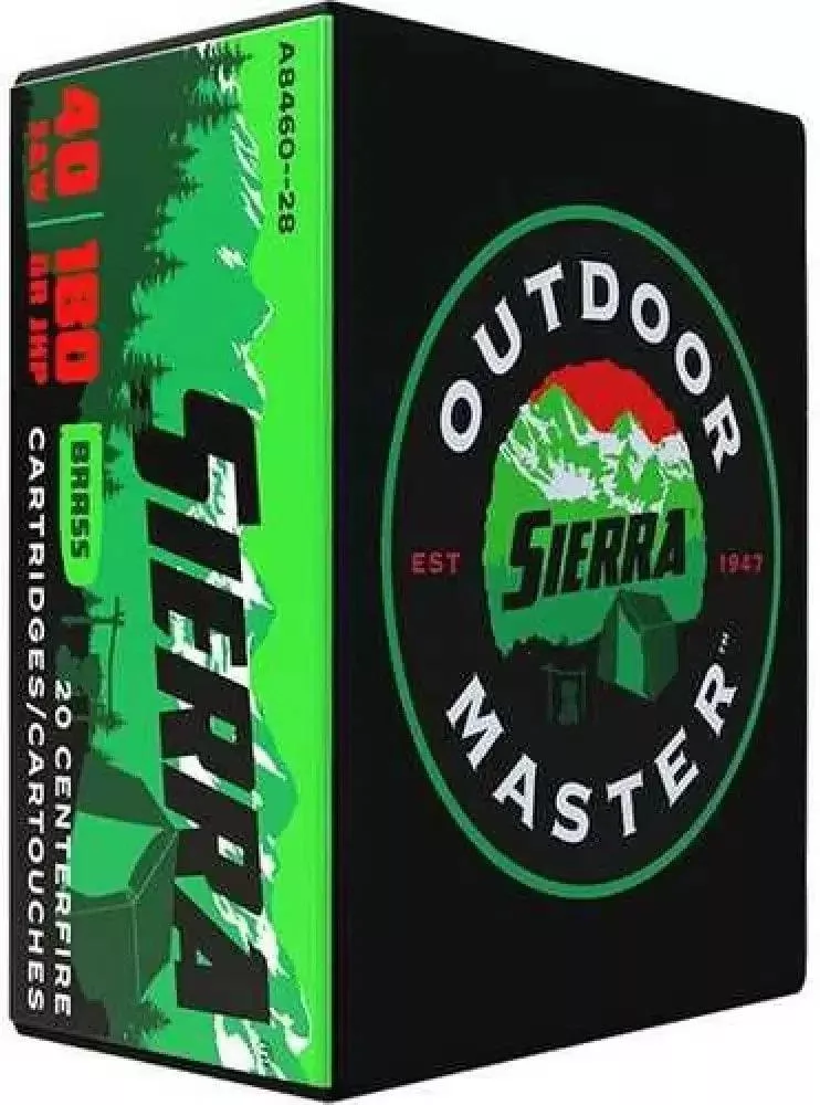 Sierra Outdoor Master Premium Grain Jacketed Hollow Point Power