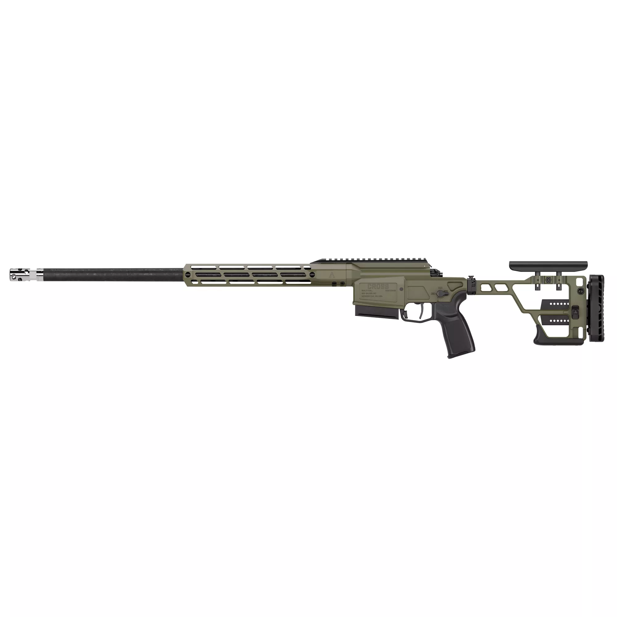 SIG CROSS SAWTOOTH 6.5PRC 22″ GREEN