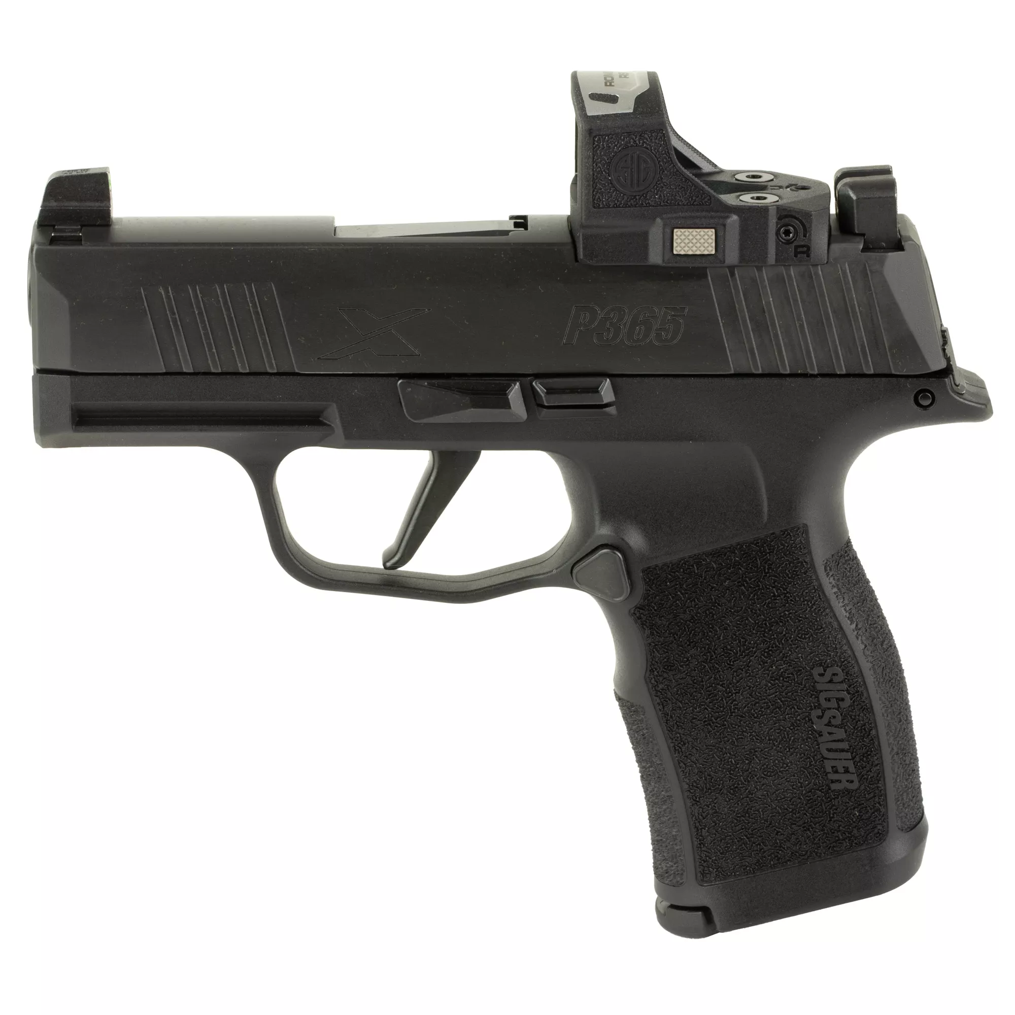 SIG P365X 9MM 3.1″ 12RD BLK ROMEO-RS