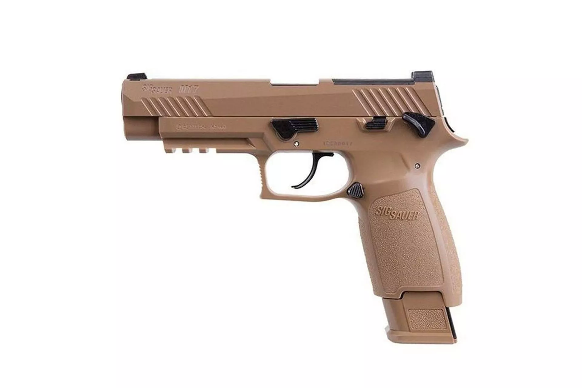 Sig Sauer P320-M17 ASP .177 Air Pistol – Coyote – AIR-M17-177