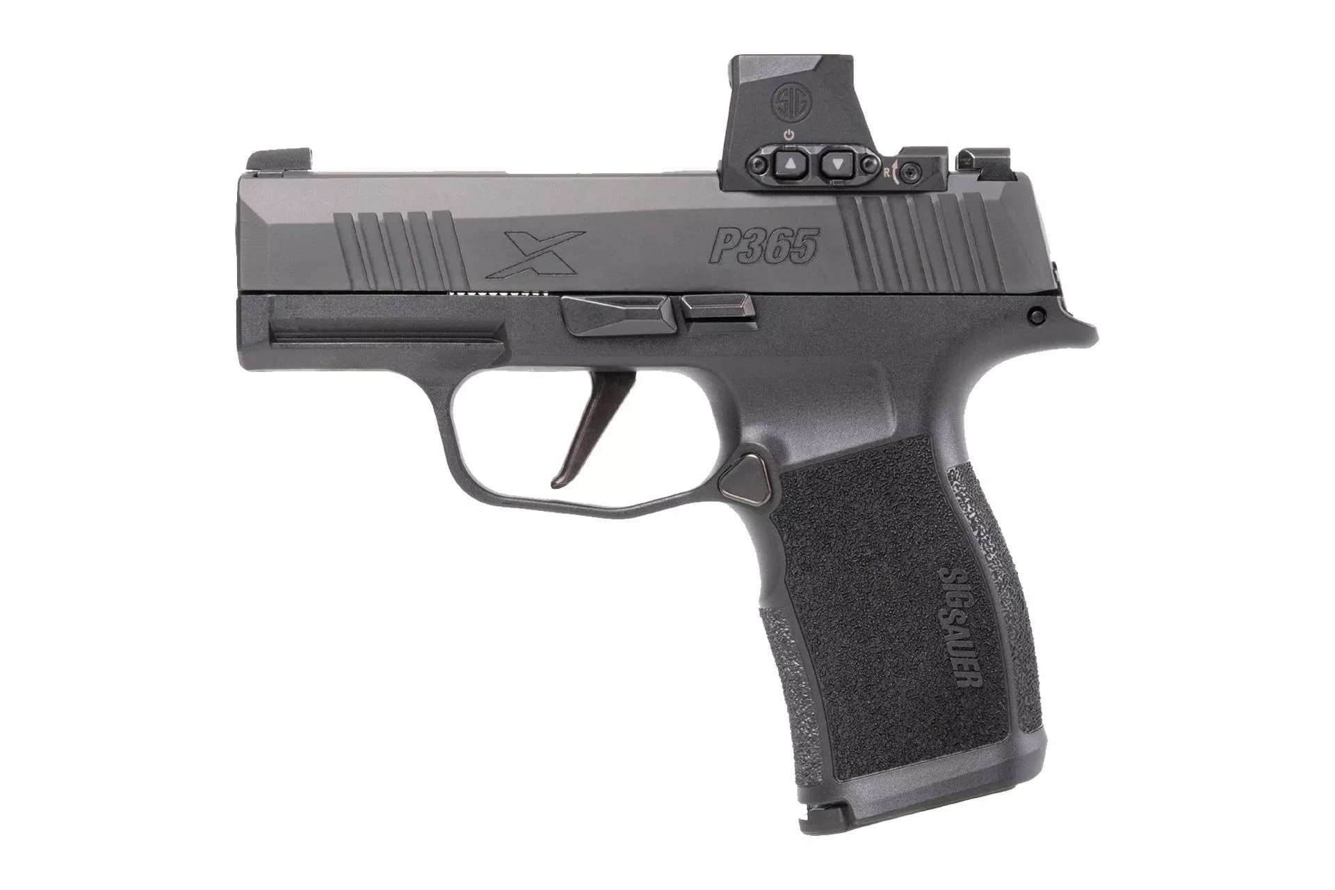 Sig Sauer P365X Romeo-X 3.1″ 9mm 12Rd SubCompact Semi-Auto Pistol – Black – 365X-9-BXR3-RXX