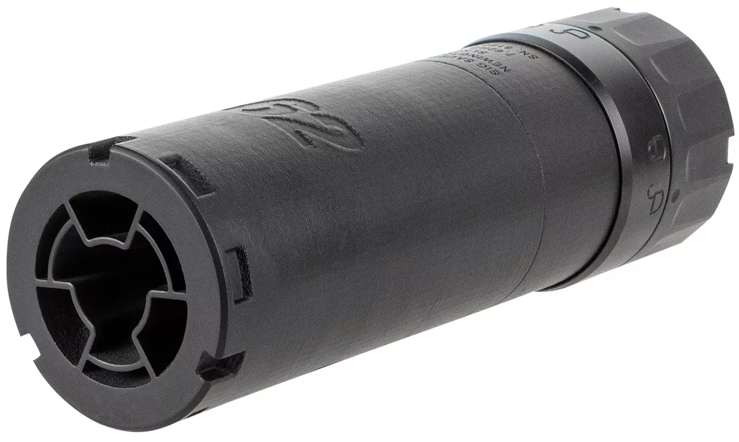 Sig Sauer SLH762TICQD SLH Compact 7.62mm 1.67″ D 5.24″ L Black Titanium QD Mount
