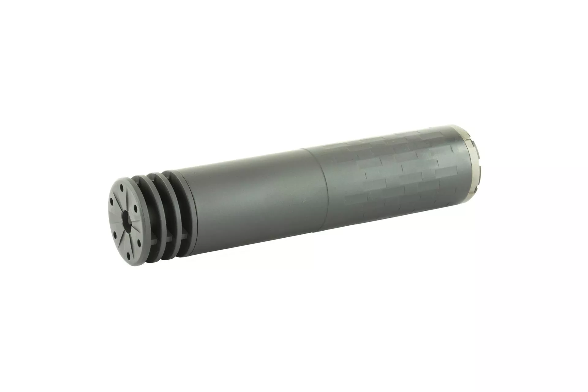 SilencerCo Omega 300 Winchester Magnum Rifle Suppressor w/ ASR Mount– Grey – SU1286