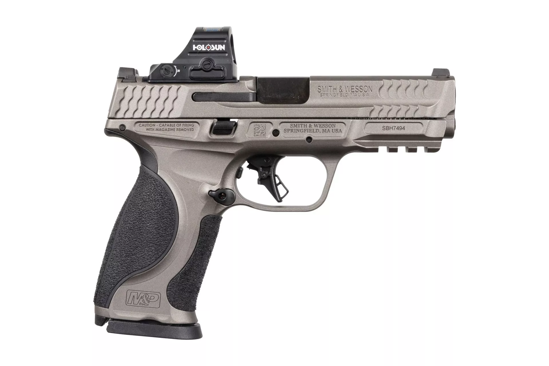 Smith & Wesson M&P9 M2.0 Metal 9mm 4.25″ 17Rd Semi Auto Pistol w/ HS407C Red Dot – 13971