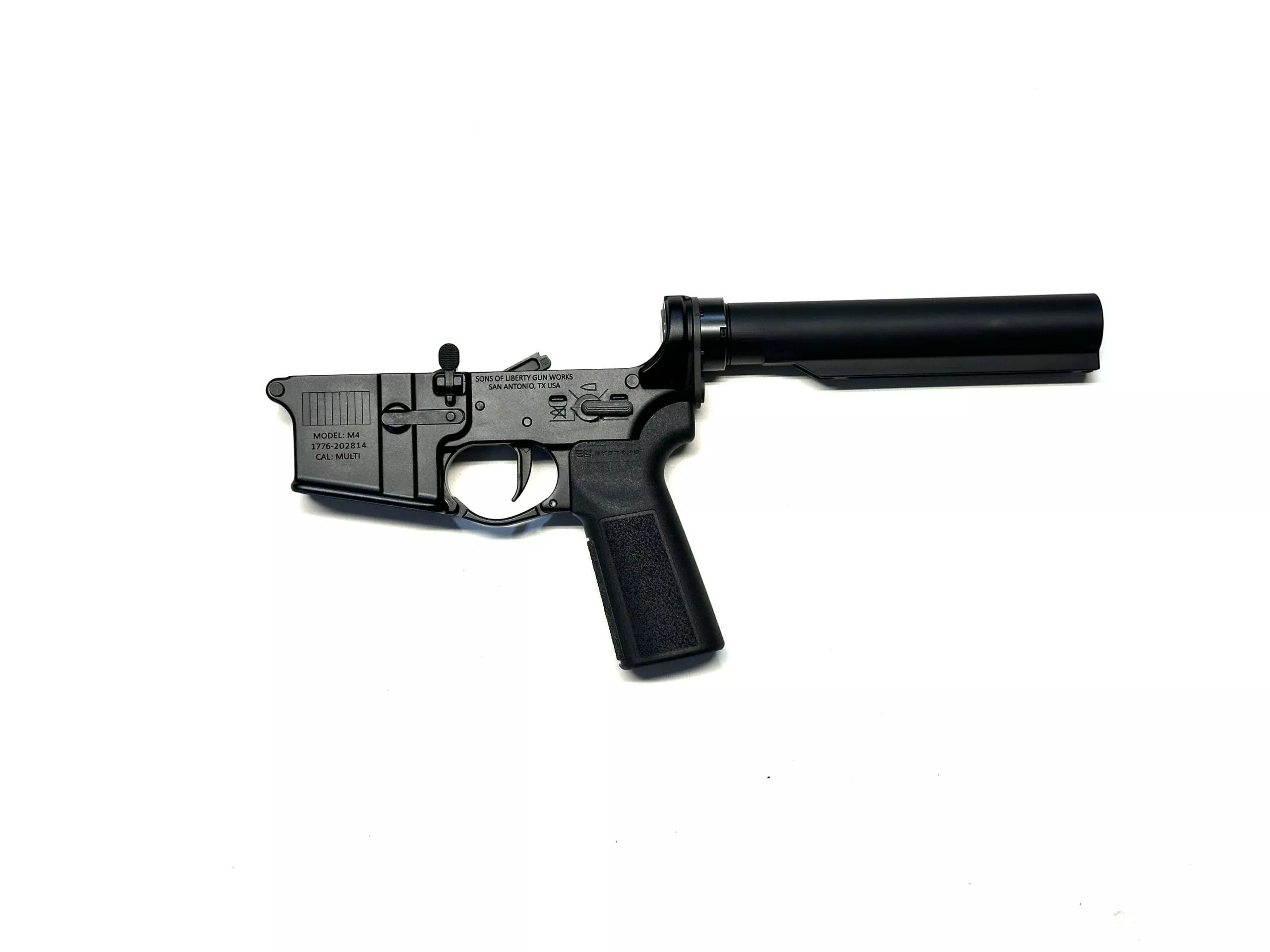 Sons of Liberty Lower Receiver-Rebellious Stripes