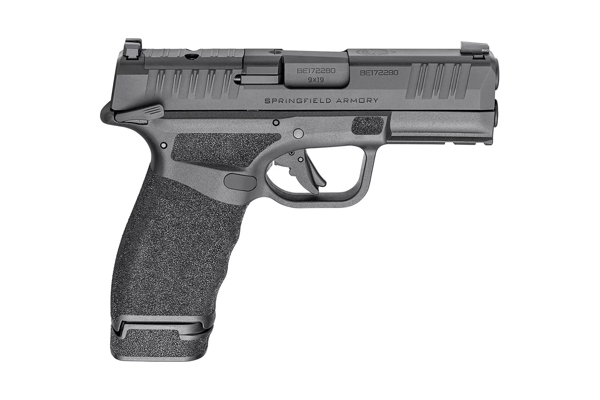 Springfield Armory Hellcat Pro OSP Compact Frame 9mm Luger 15+1/17+1 3.70″ Black Melonite Steel Barrel & Optic Ready – HCP9379BOSPMS