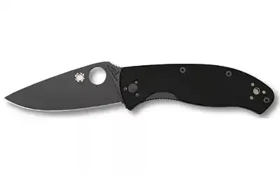 Spyderco Tenacious G-10 Plainedge Black