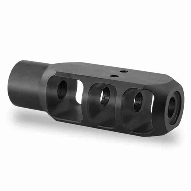 Steel 1/2 x 28 Thread Muzzle Brake / Flash Hider