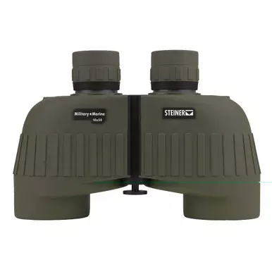 Steiner Tactical, Binocular, 10X, 42mm Objective, Matte Finish, Black, Includes Case, Cleaning cloth. Neck Strap, Objective Cover, Rain Guard, Shoulder Strap 2035