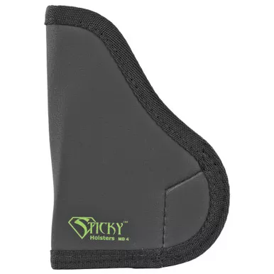 Sticky Holsters, Pocket Holster, Fits GLOCK 43, S&W SHIELD, Walther PPS 9/40, Ambidextrous, Black – MD-4