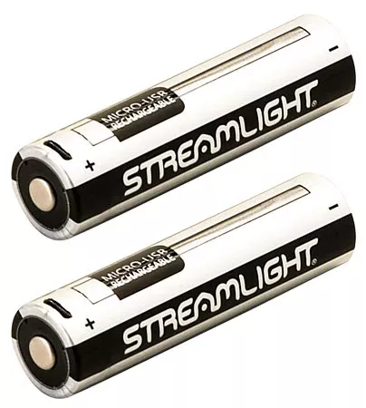 Streamlight 22102 SL-B26 Silver/Black 2,600 mAh Fits PolyTac X USB/ProTac X 90 X USB (2) Single Pack