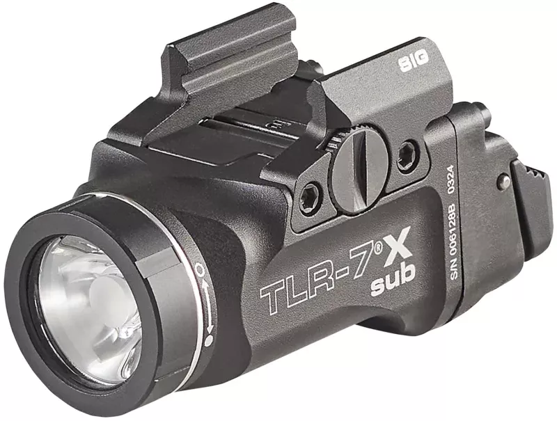 Streamlight 69406 TLR-7 X Sub USB Black Anodized 500 Lumens White LED Sig Sauer P365/P365 XL