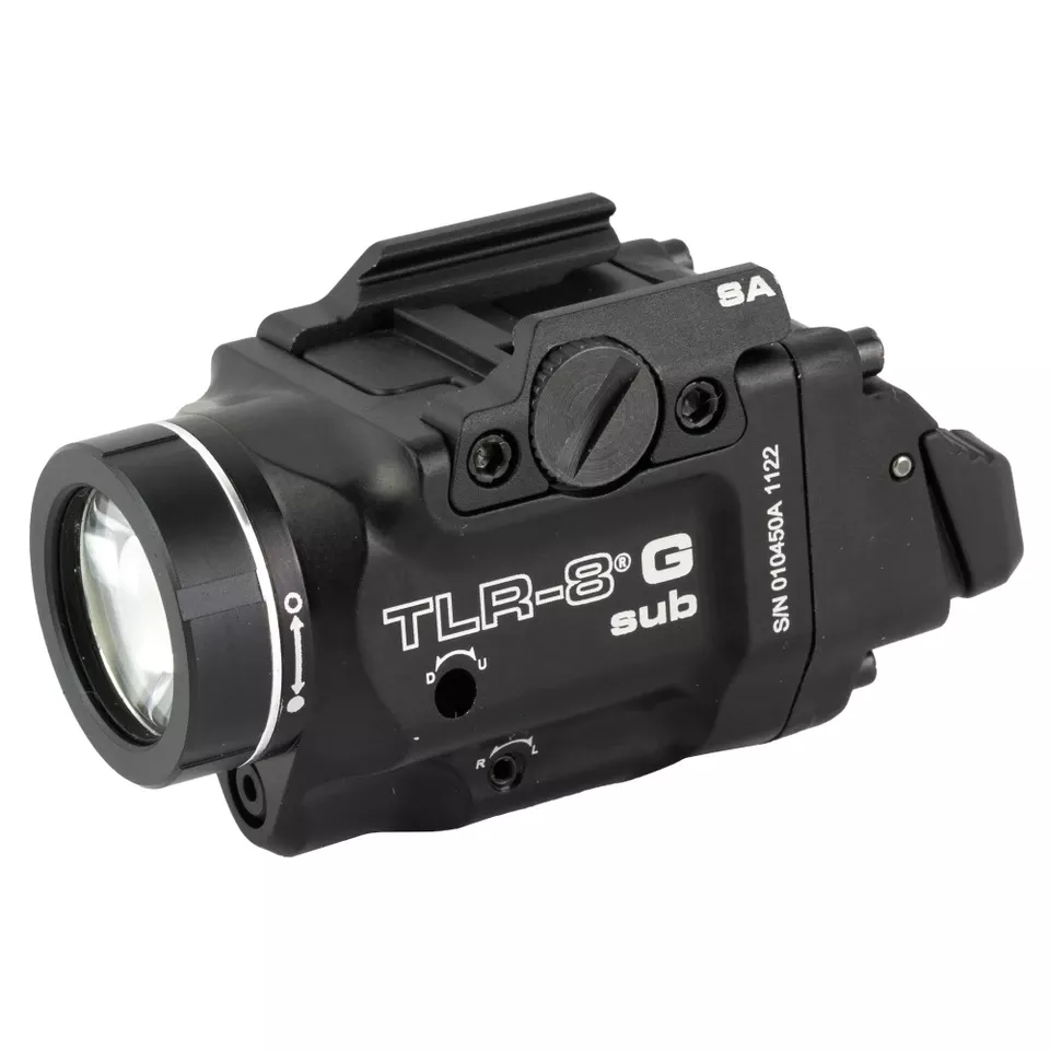 Streamlight TLR-8 G Sub Compact Tactical Light for Springfield Hellcat - Black