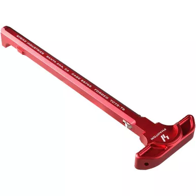 Strike Latchless Charging Handle - Red