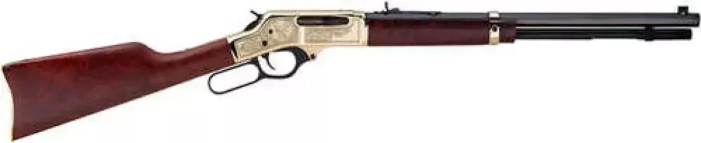 Stunning Henry Brass Wildlife Rifle Iconic American Firearm
