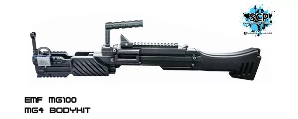 Styrian Custom Paintball EMF MG100 MG4 Bodykit