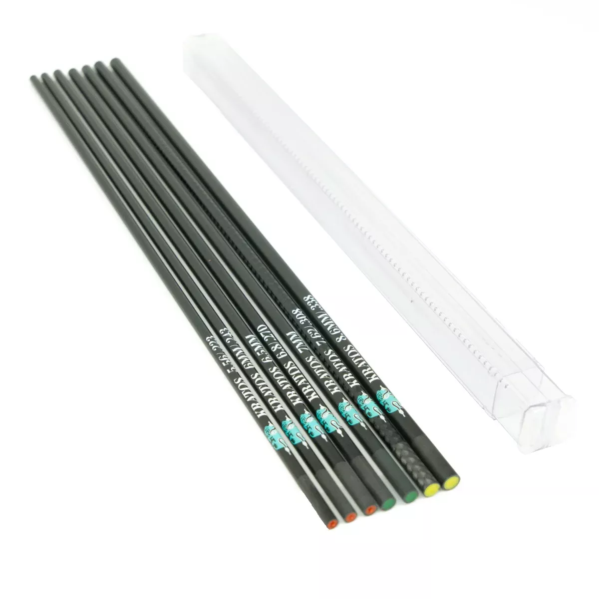 Suppressor Alignment Rod Rifle Set of 7 Rods | 5.56mm, 6mm, 6.5mm. 6.8, 7mm, 7.62mm, & 8.6mm