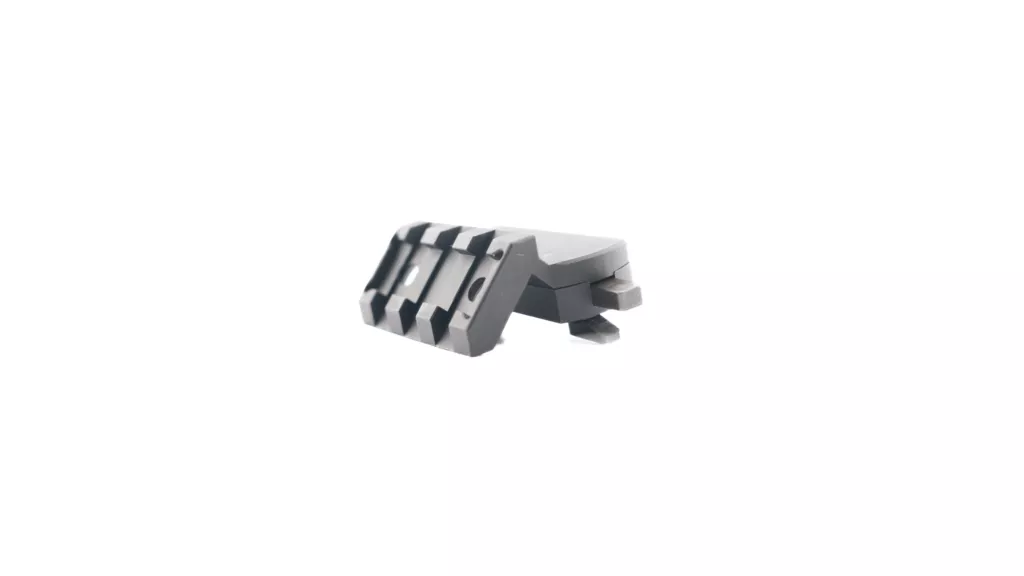 Sylvan Arms 45° 3-Slot QD Rail Mount – Black – QDR400