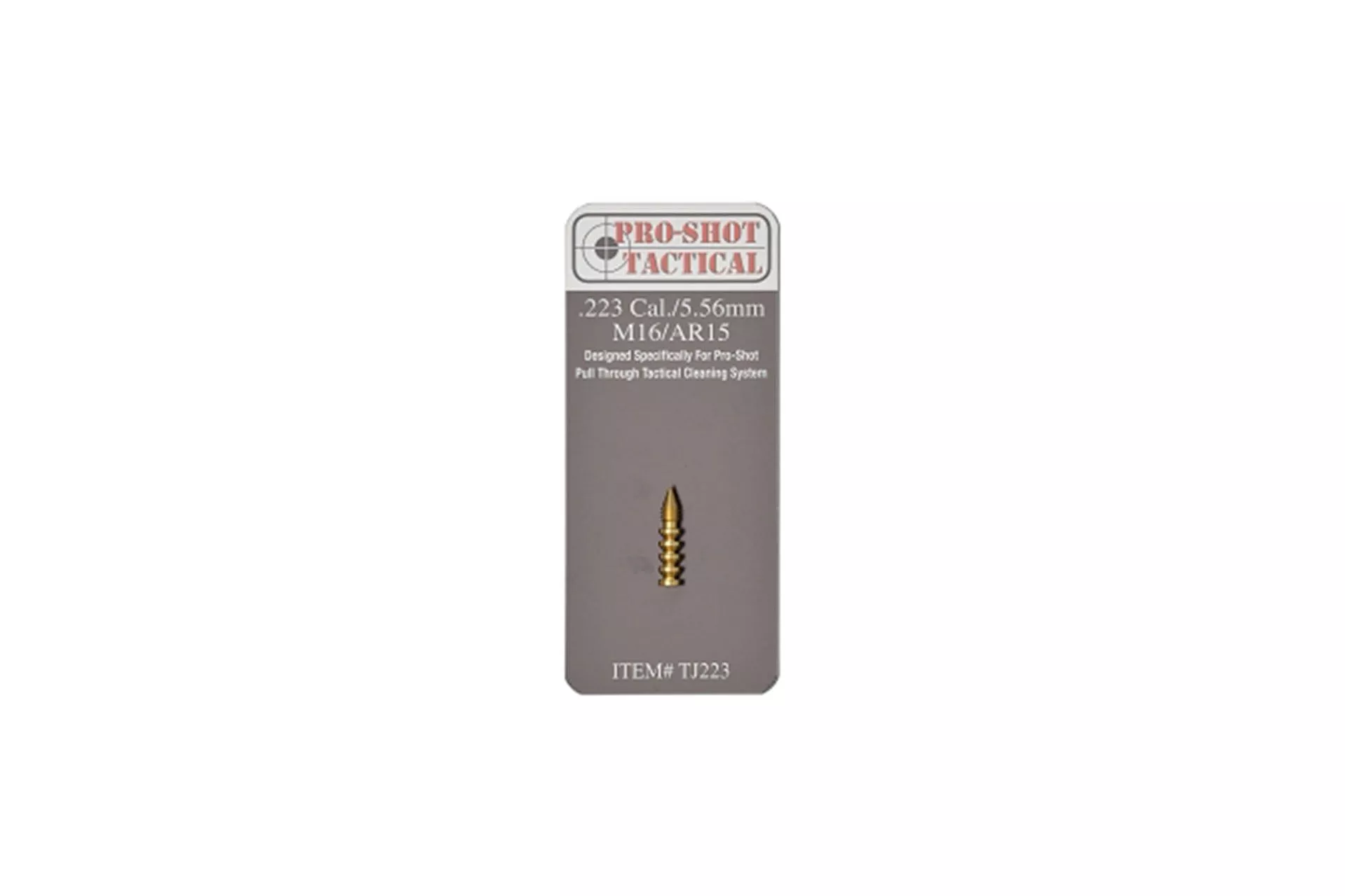 TACTICAL CLEANING JAG – .22 CALIBER RIMFIRE/.223CALIBER/5.56MM – PSTTJ223