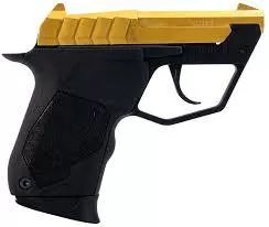 Taurus 22 TUC Handgun .22 LR 9rd Magazine 2.5″ Barrel Black/Gold PVD
