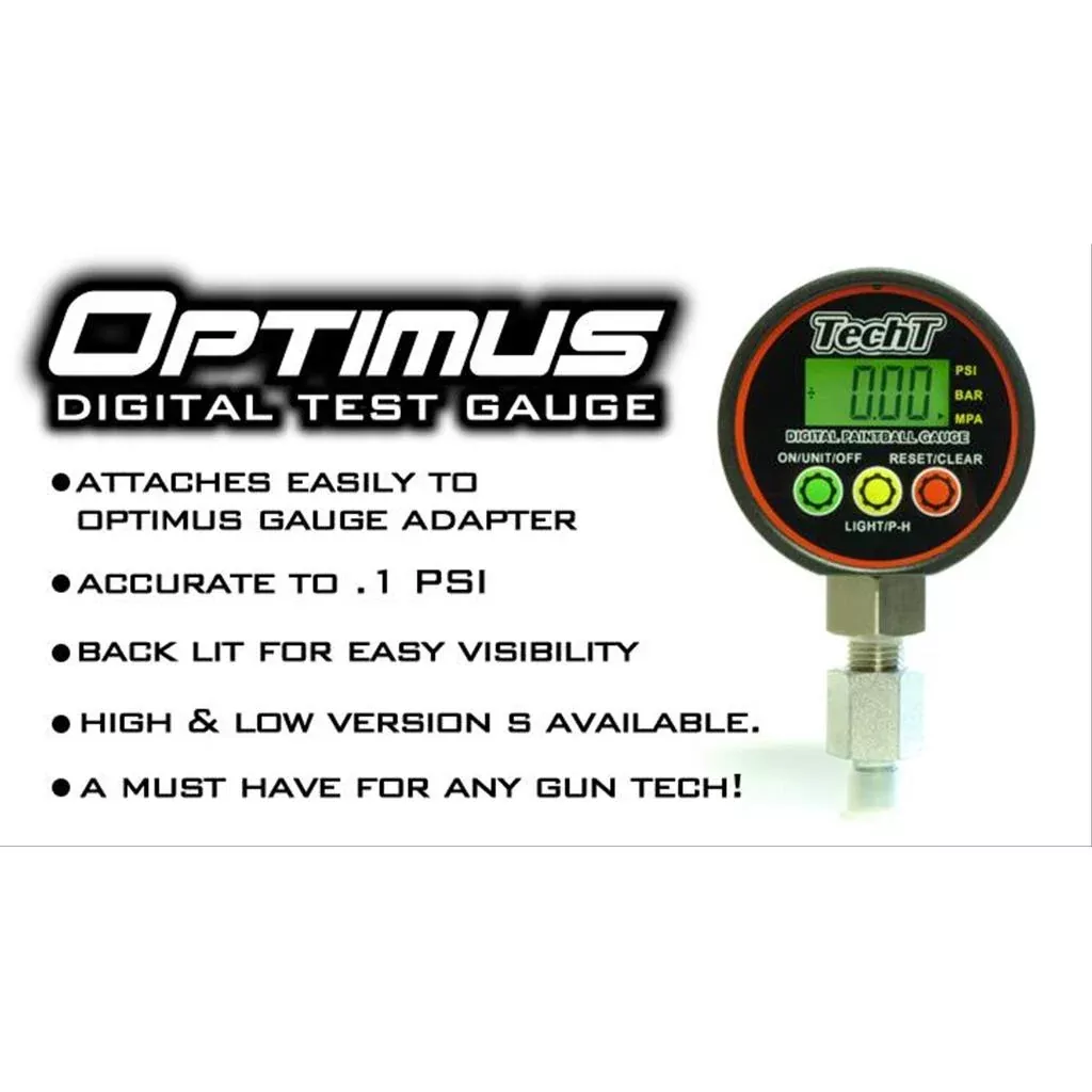 TechT Optimus High Pressure Digital Testing Gauge