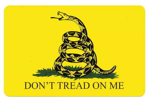 TEKMAT ARMORERS BENCH MAT 11"x17" GADSDEN FLAG