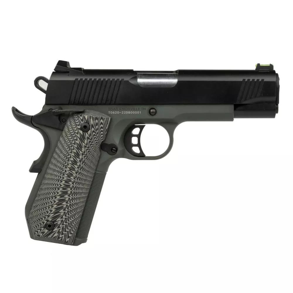 Tisas 1911 Yukon Carry C10 Handgun 10mm Auto 10rd Magazine (2 Mags Incl/) 4.25″ Barrel Black