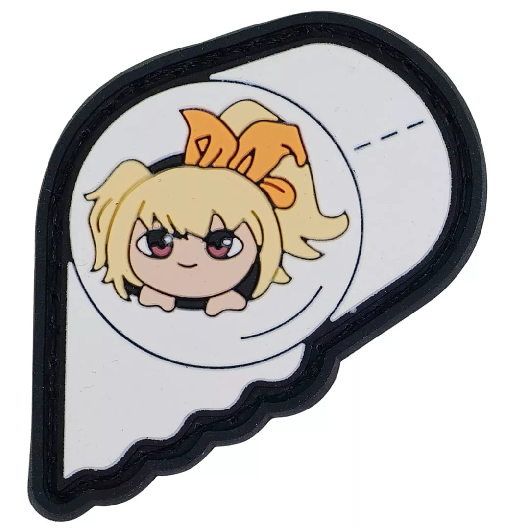 Toilet Paper Utility Patch Tactical Anime Waifu Mini PVC