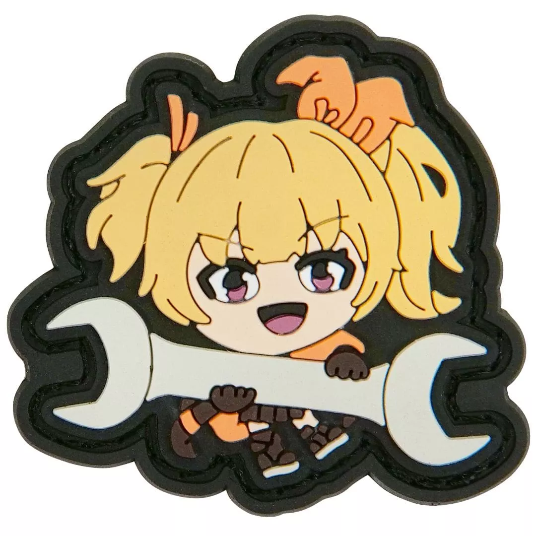 Tools Utility Patch Tactical Anime Waifu Mini PVC