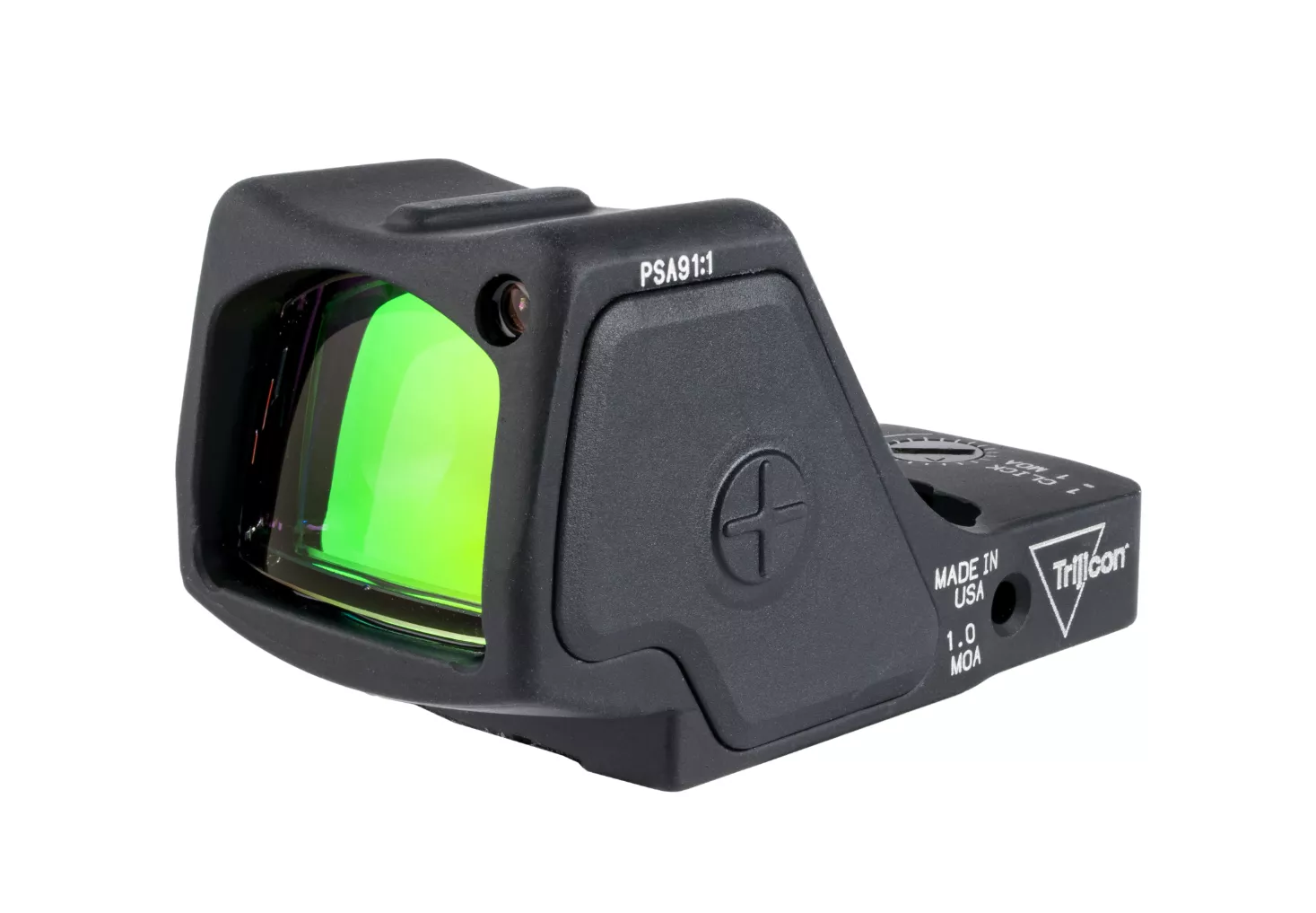 Trijicon 3200001 RMR HD Matte Black 1x 1 MOA Red Dot/55 MOA Circle Reticle, RMR Footprint – RMHD1-C-3200001