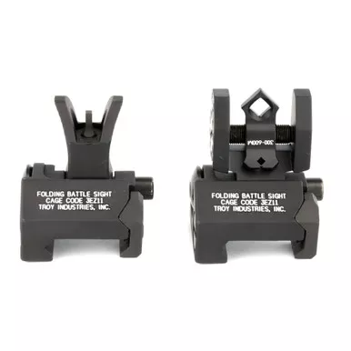 Troy Battle Sight Micro Front/Rear Dioptric Black