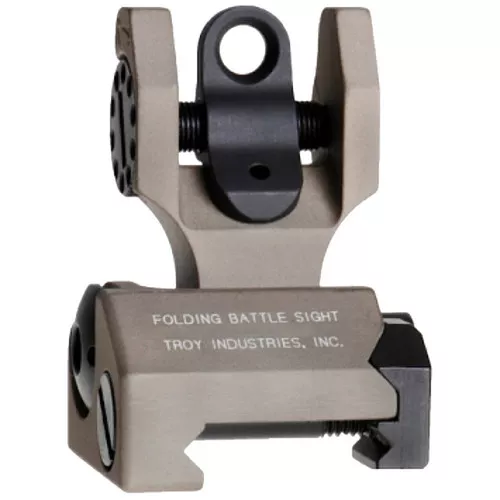 TROY FLDNG REAR BATTLE SIGHT FDE UPC: 812699010716