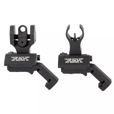 Troy Folding HK Front Offset Sight Black