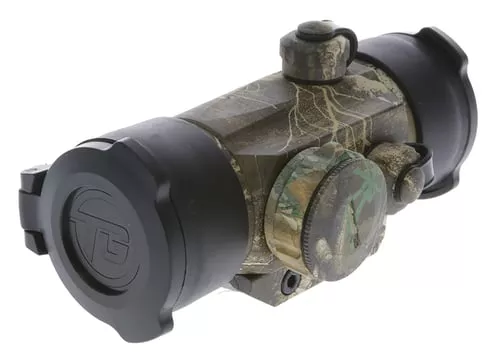 Truglo Traditional Red Dot Sight – 1x30mm 5 MOA Dot Size – APG Camo
