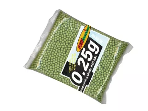 TSD Tactical .25g 6mm High Grade Seamless BBs 5000 Rounds in Bag Green