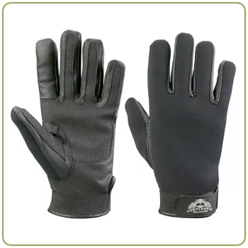 TurtleSkin Leather and Neoprene Patrol Gloves