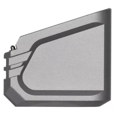 Tyrant CNC +6/5 Mag Extension, Matte Finish, Gray, Fits Glock 17/19X/22/34/35/45