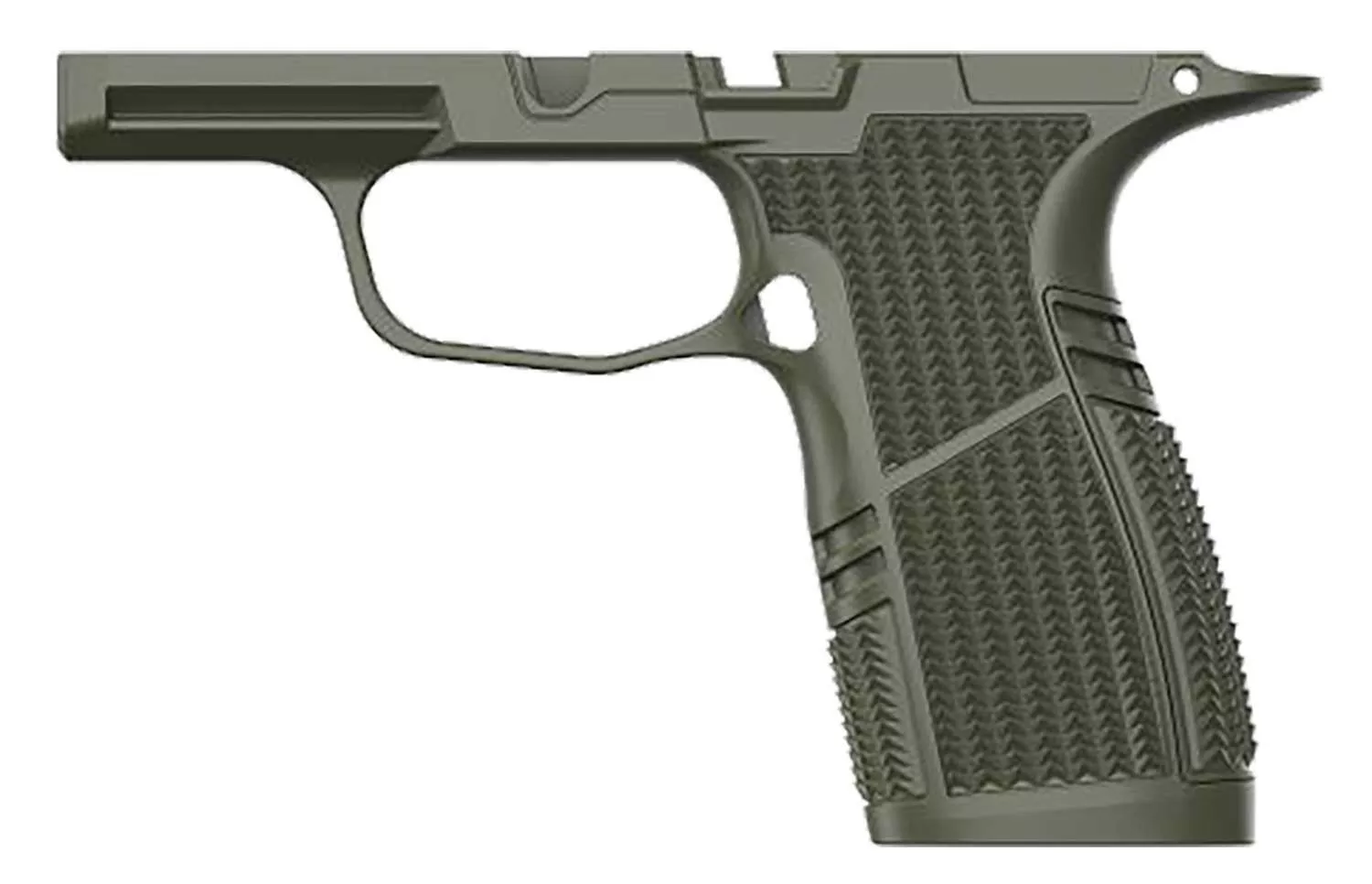 Tyrant CNC Sig Sauer P365 Snub Nose Grip Module – OD Green – TD-P365GRM-SNUB-OD