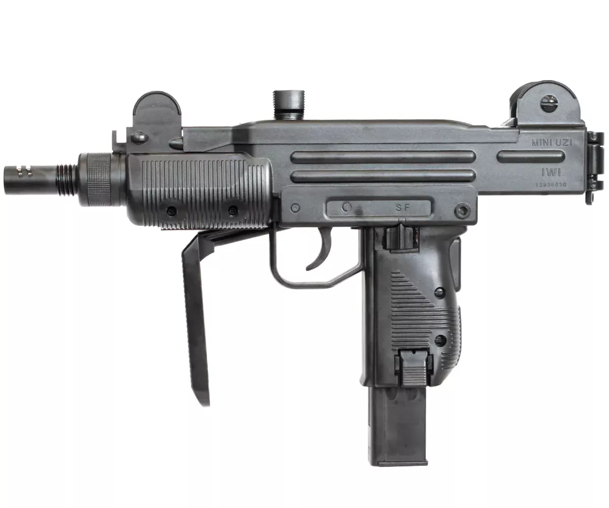 Umarex IWI Mini UZI Co2 Gas Blowback .177 BB Airgun w/ Mock Suppressor