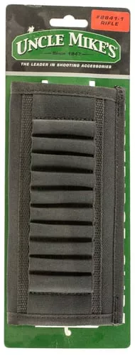 Uncle Mikes 88411 Cartridge Slide Rifle Black Nylon 2.25" 10rd
