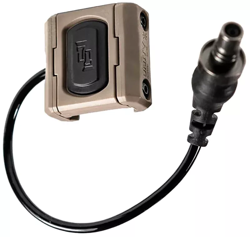 Unity Tactical LLC MBLFDESF45 Modbutton Lite Single Lead Flat Dark Earth Surefire