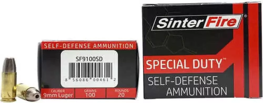 Unleash Sinterfire 9mm Luger Hollow Point Power