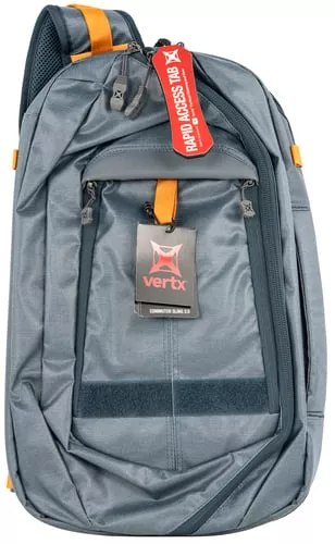 Vertx VTX5011HRF/MSN Commuter Sling 2.0Backpack Nylon 20"H X 12.5"W X 6"D Heather Reef/Mojave Sun